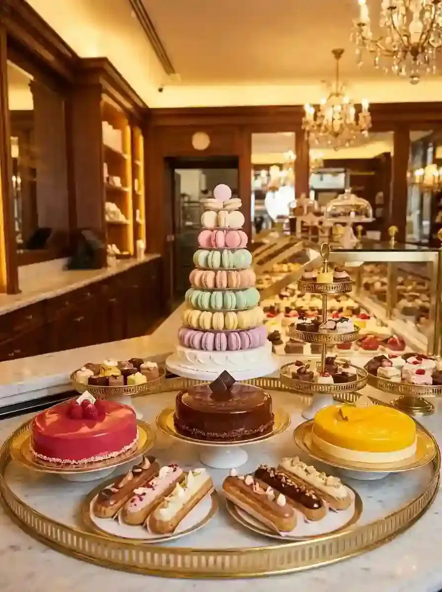 Kholi The Baker specialty desserts display